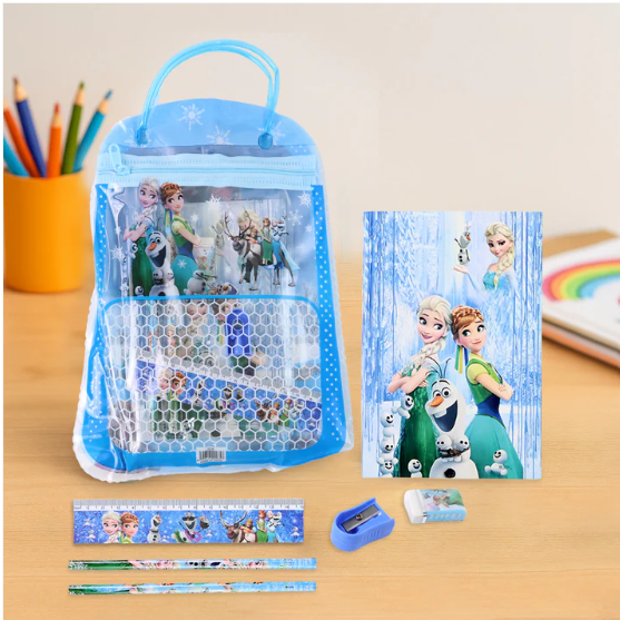 Kids Stationery Kit – 6-Piece Cartoon Set for School | TinyTrendy