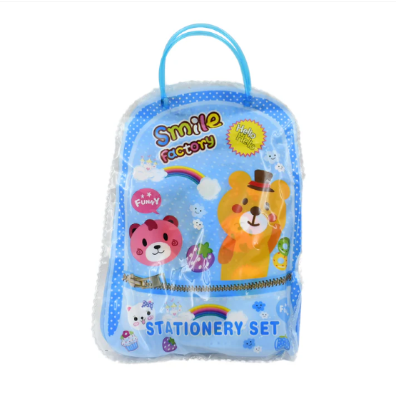 Kids Stationery Kit – 6-Piece Cartoon Set for School | TinyTrendy - Image 5