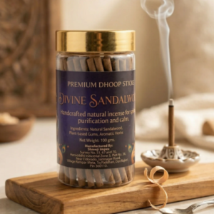 Sandalwood Incense Sticks – Long-lasting Spiritual Fragrance