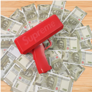 Money Gun – Epic Cash Spray Shooter for Parties | Play Mancer