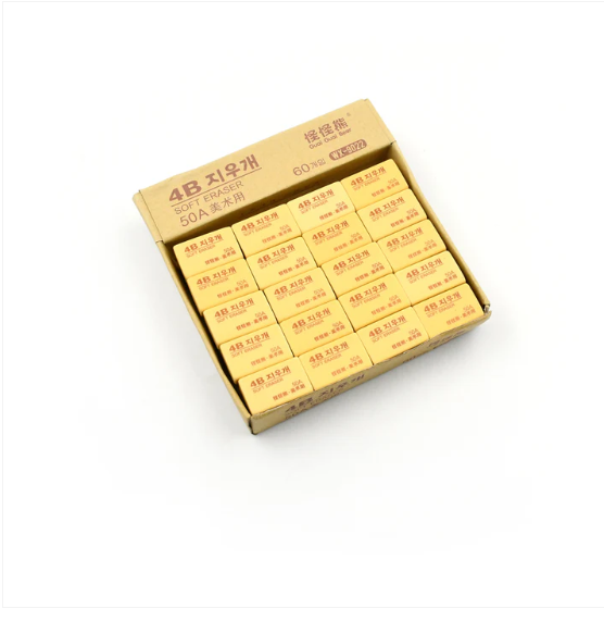 4B Drawing Eraser – Soft Professional Art Eraser (60 Pc) | VoltDesk - Image 4