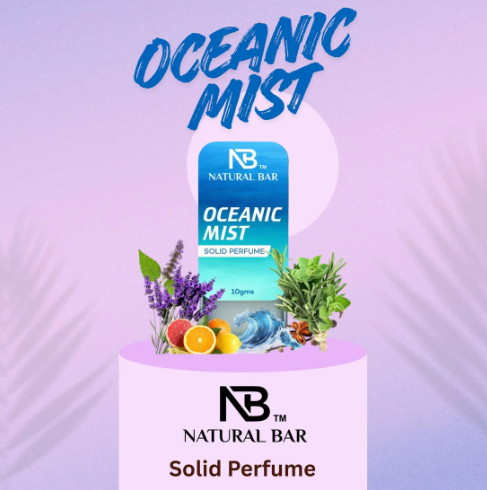 Oceanic Mist Solid Perfume – Alcohol Free Long Lasting Fragrance
