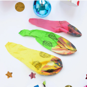 Rainbow Party Balloons – Multicolor Latex Set (3 Pcs) | Play & Move