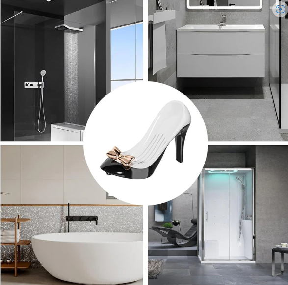 High Heels Soap Box – Stylish Suction Cup Soap Holder