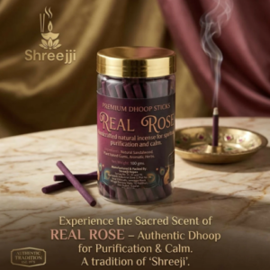 Rose Dhoop Sticks – Natural, Long-Lasting for Spiritual Relaxation