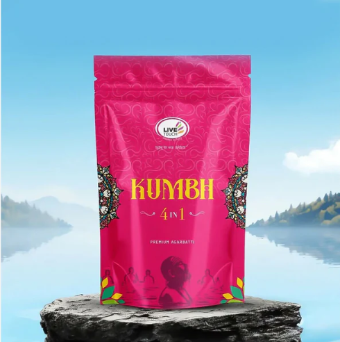 Kumbh Premium Agarbatti – 4 Fragrant Scents Pack 250gm