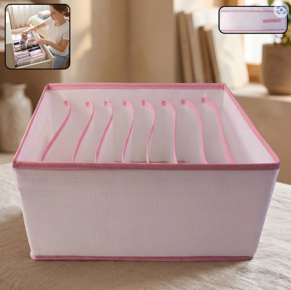 Clothes Storage Organizer – Foldable, Space-Saving & Durable Fabric