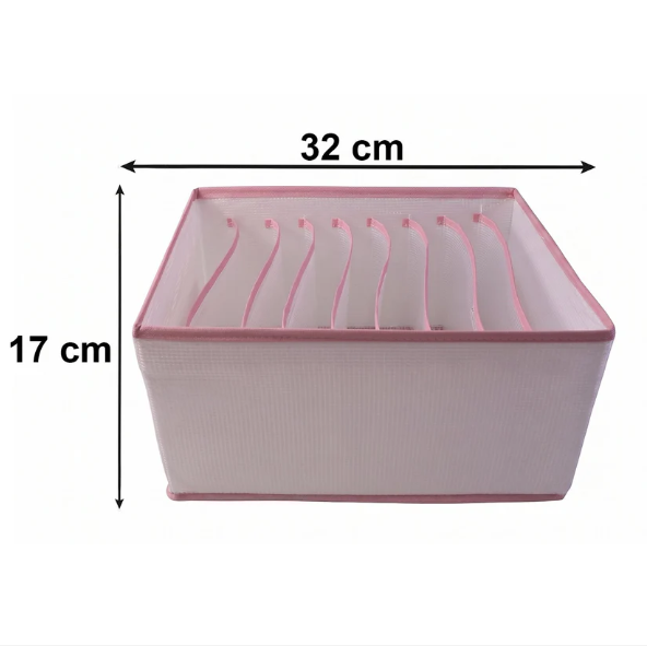 Clothes Storage Organizer – Foldable, Space-Saving & Durable Fabric