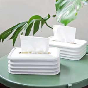Silicone Tissue Holder – Foldable & Stylish for Home & Office