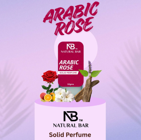 Arabic Rose Solid Perfume – Alcohol-Free Long Lasting Fragrance