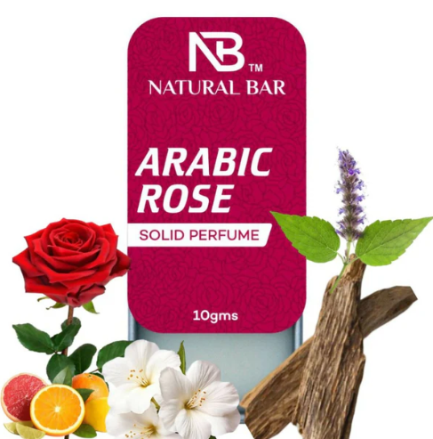 Arabic Rose Solid Perfume – Alcohol-Free Long Lasting Fragrance - Image 4