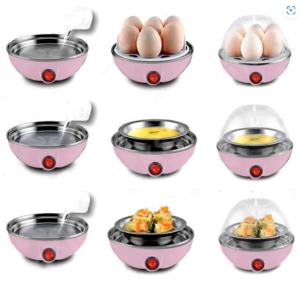 Electric Egg Boiler – 1-Layer Auto Shut-Off Poacher | Indo Glow