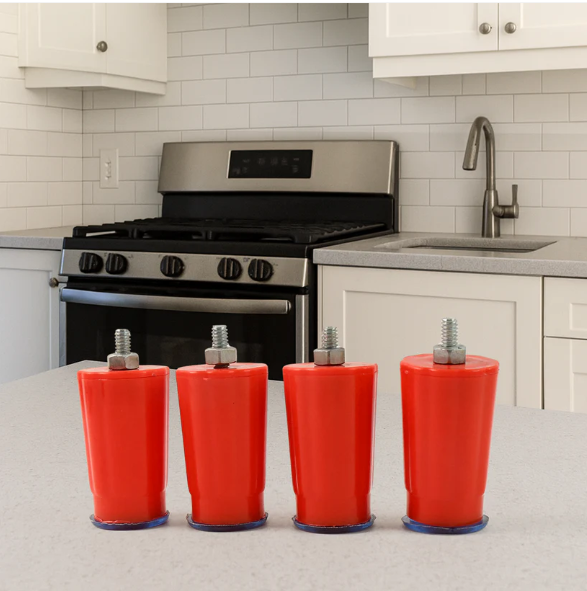 Gas Stove Legs – Heavy-Duty Universal Anti-Skid Support (4 Pc)