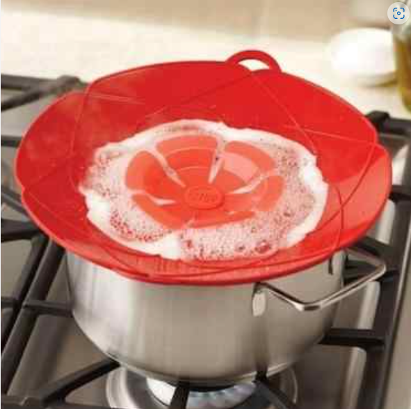 Silicone Spill Stopper Lid – Multifunctional Cookware Cover | Indo Glow