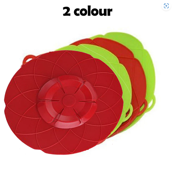 Silicone Spill Stopper Lid – Multifunctional Cookware Cover | Indo Glow