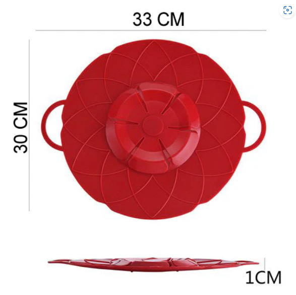 Silicone Spill Stopper Lid – Multifunctional Cookware Cover | Indo Glow