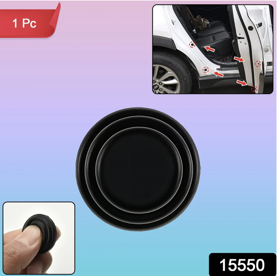Rubber Car Door Shock Absorber Sticker – Durable Noise Reduction - Image 2