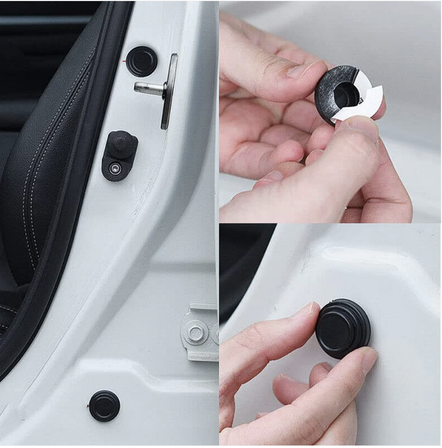 Rubber Car Door Shock Absorber Sticker – Durable Noise Reduction