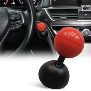 Ball Design Car Push Start Button Cover – Durable Metal Alloy
