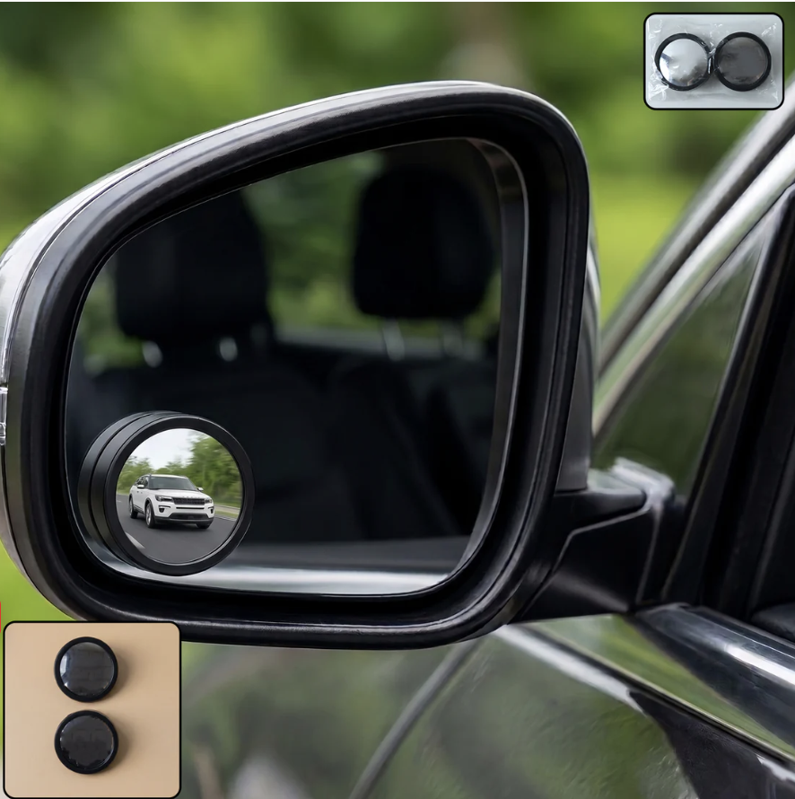 360° Adjustable Blind Spot Mirror – Wide-Angle Rear View Enhancement