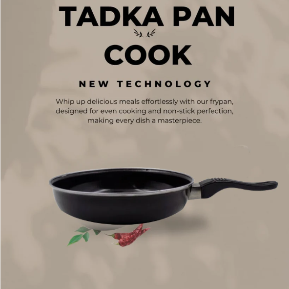 Tadka Fry Pan – 14" Hard Anodized Nonstick | FirePot