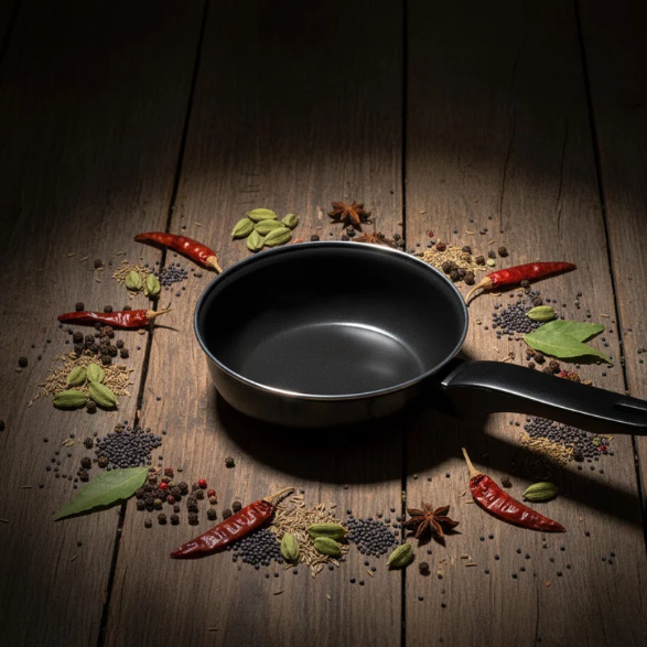 Non-Stick Fry Pan 12-Inch – Gas & Induction Compatible | Indo Glow - Image 2