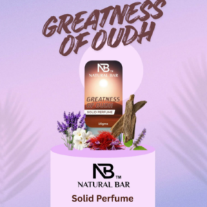 Oud Solid Perfume – Long-Lasting Alcohol-Free Fragrance 10g