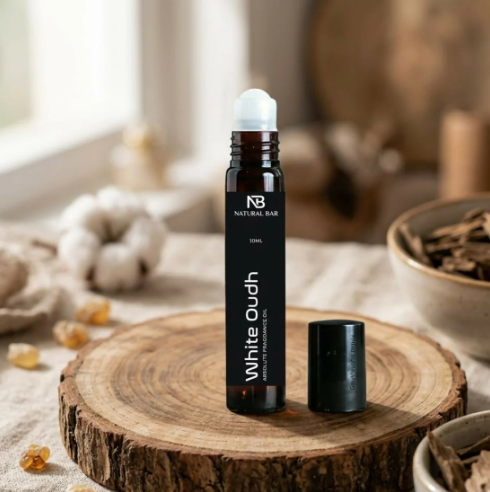 White Oud Attar Roll-On – Long-lasting Non Alcoholic Perfume