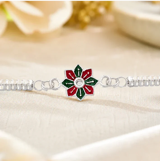 Bracelet-Style Rakhi – Elegant Sibling Bond Gift