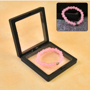 Pink Beaded Bracelet – Elegant Lightweight Jewelry Gift