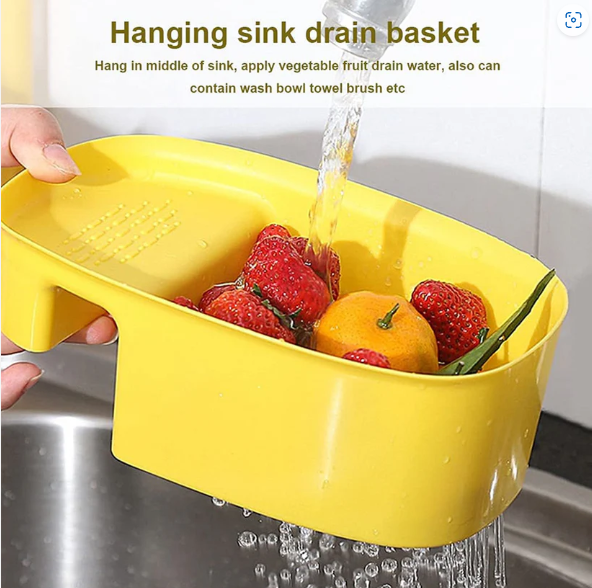 Kitchen Dish Drainer – Space-Saving Sink Basket | Quickslice