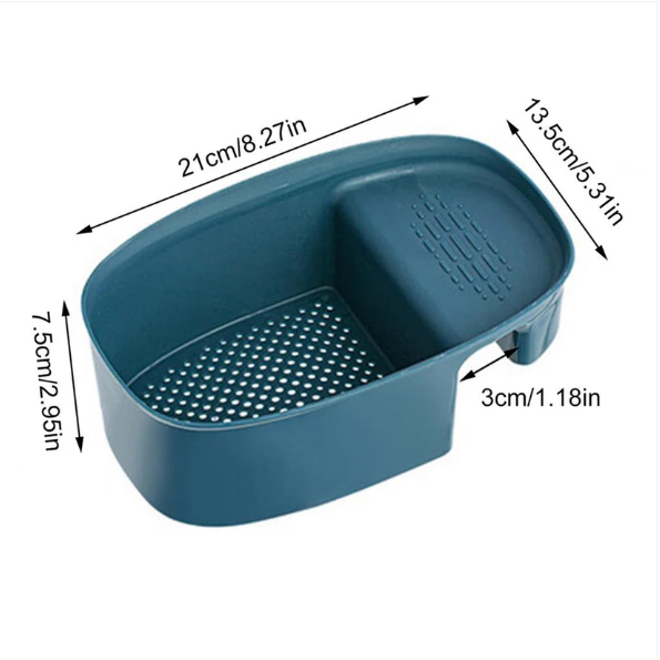 Kitchen Dish Drainer – Space-Saving Sink Basket | Quickslice