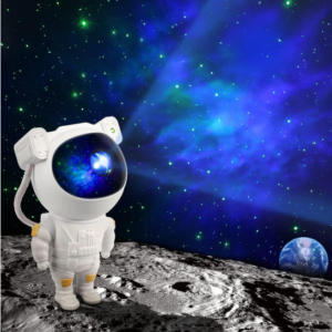 Astronaut Galaxy Projector – Starry Night Lamp | Play & Move