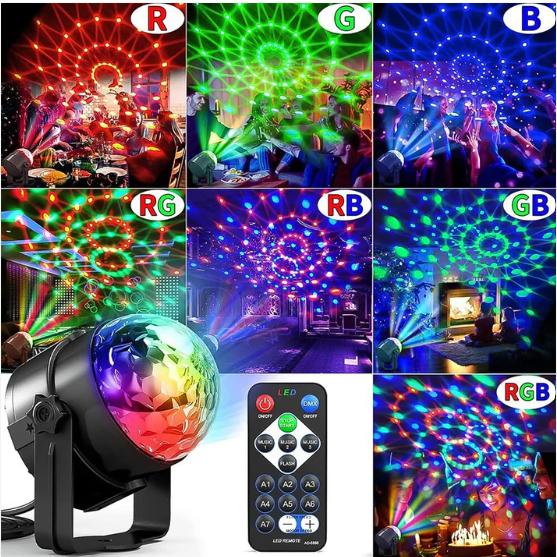 Disco Ball Light – USB DJ Stage Lamp for Parties | Indo Glow - Image 3