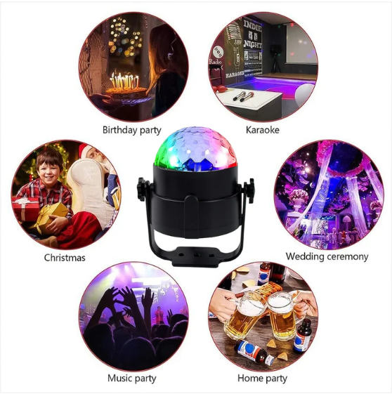 Disco Ball Light – USB DJ Stage Lamp for Parties | Indo Glow - Image 4