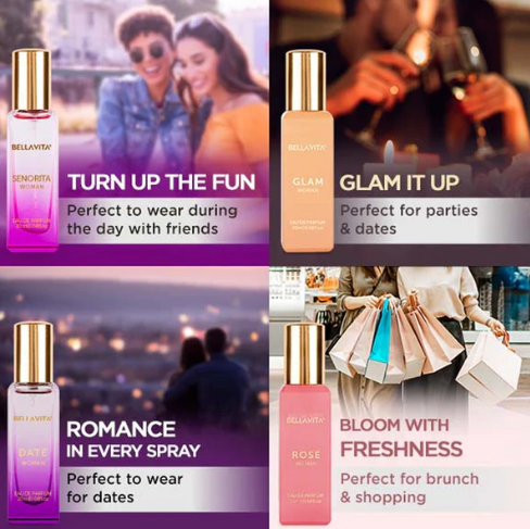 Women’s Eau De Parfum Set – Long-lasting, Elegant Fragrances