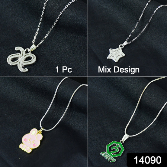 Pendant Necklace – Lightweight Single Piece with Random Design - Image 2