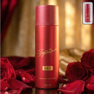 Signature Red Fragrance Body Spray – Long Lasting Bold Scent