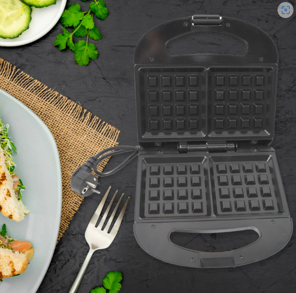 Sandwich Maker – Non-Stick, 2 Square Slice Toaster | Dabster