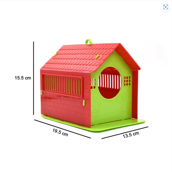 Wooden Bird House for Small Garden Birds & Sparrows | Garden Vera