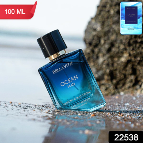Men's Eau De Perfume – Refreshing Ocean Scent for Daily Wear