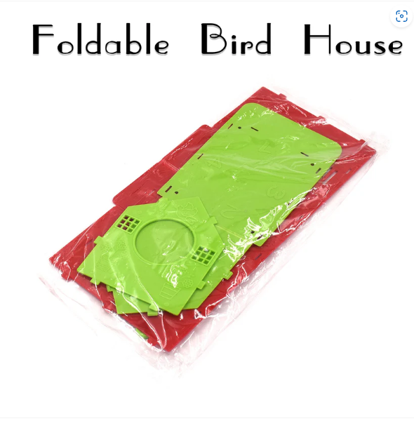 Wooden Bird House for Small Garden Birds & Sparrows | Garden Vera