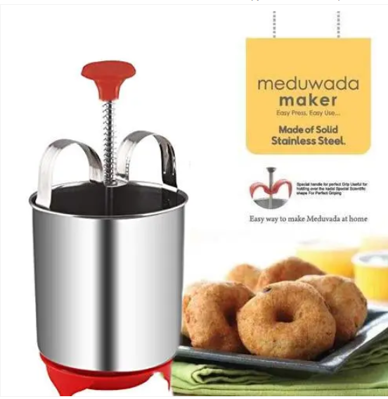Medu Vada Maker – Stainless Steel for Crispy Vadas & Donuts | FirePot - Image 4