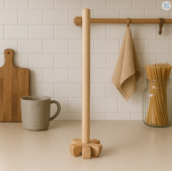 Wooden Blender – Durable & Easy Grip for Kitchen | Dabster
