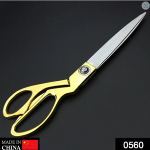 Cloth Cutting Scissors – Gold Plated, Heavy Duty Tailoring Shears | Cisora