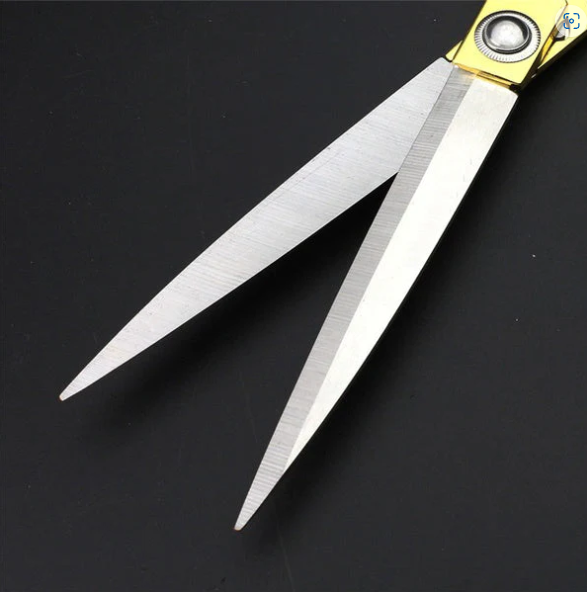 Cloth Cutting Scissors – Gold Plated, Heavy Duty Tailoring Shears | Cisora