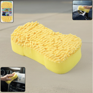 Microfiber Car Washing Sponge – Dual-Surface & Scratch-Free Finish
