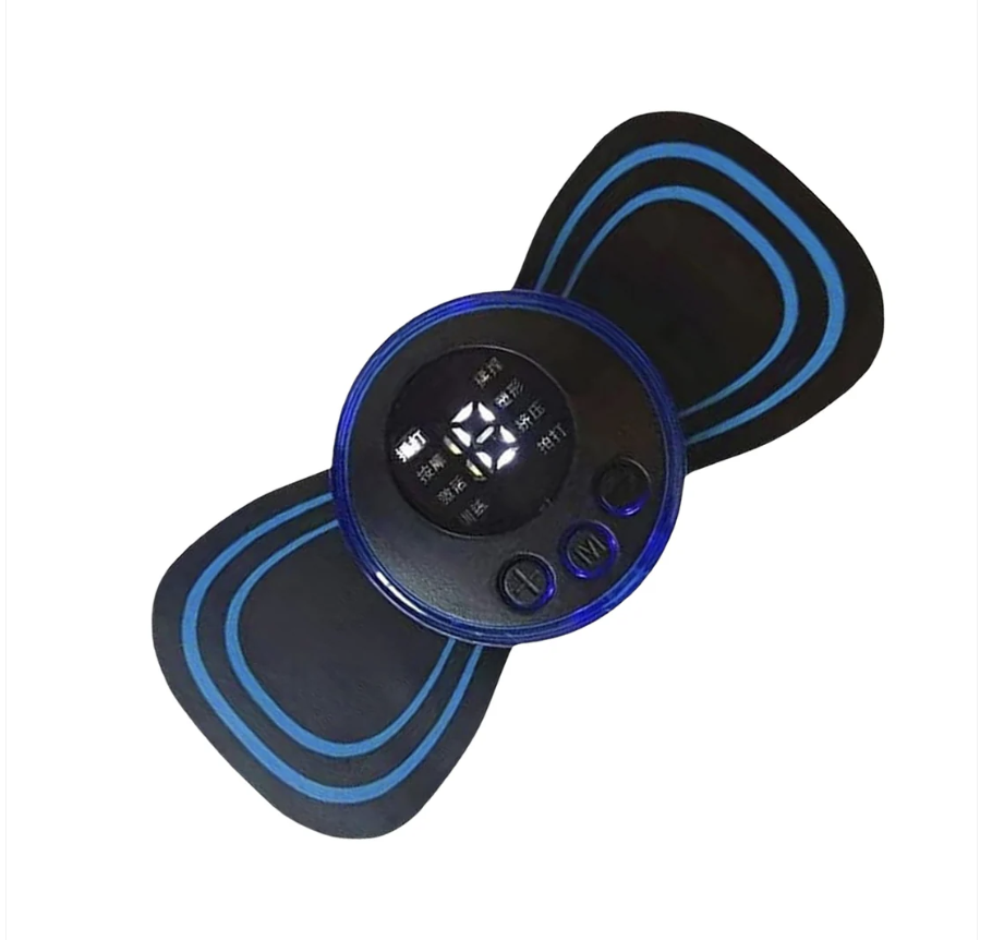 Portable Neck Massager – USB Rechargeable EMS | Velvet Wellness