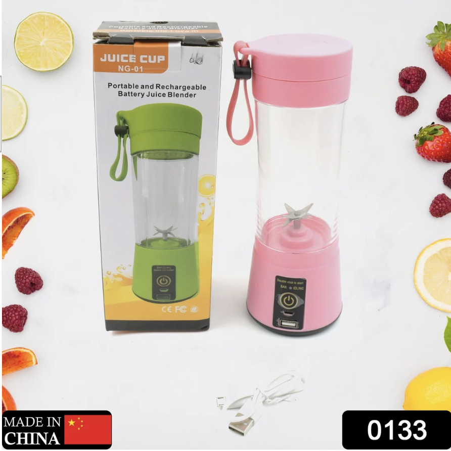 Portable USB Electric Juicer – 6-Blade Blender & Shaker | Chef’s Embrace