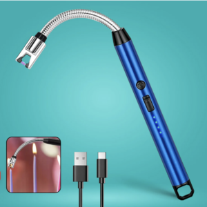 Electric Arc Lighter – USB Rechargeable with 360° Flexible Neck